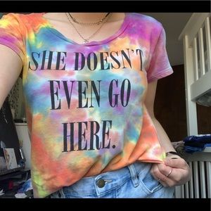 “She doesn’t even go here” Mean Girls Shirt